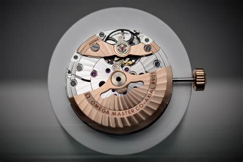 omega co axial watch escapement.